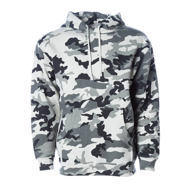global blank snow camo pullover hoodie for men 
