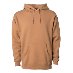 Heavyweight Earth Tones Fleece Pullover Hoodie for Men
