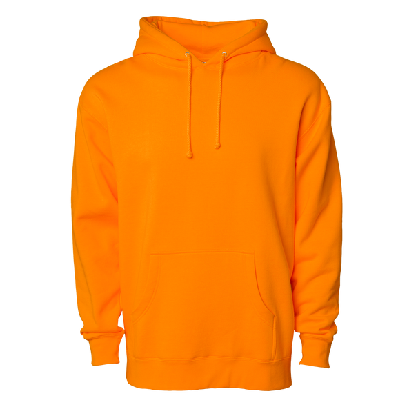 work hoodie safety orange pullover hooded sweatshirt