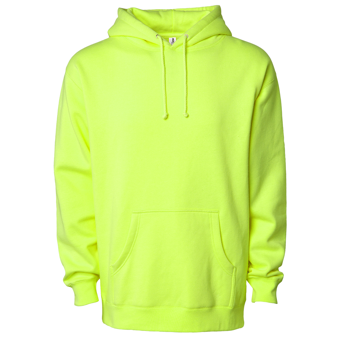 Heavyweight Hi Vis Fleece Pullover Safety Hoodie Global Blank