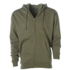 Heavyweight Zip Up Hoodie for Men