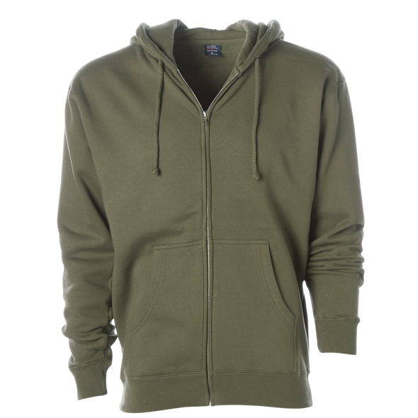 Heavyweight Zip Up Hoodie for Men