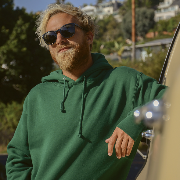 Heavyweight Fleece Pullover Hoodie for Men-Core Colors