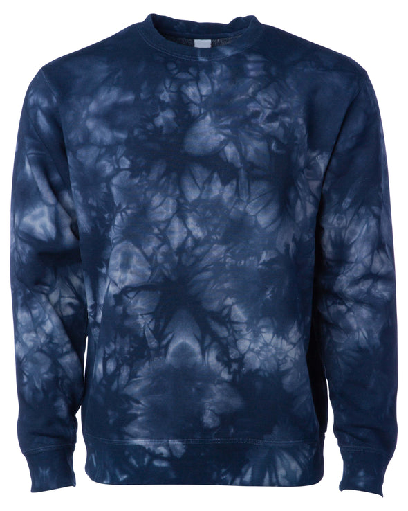 Tie-Dyed Casual Crewneck Sweatshirt for Men