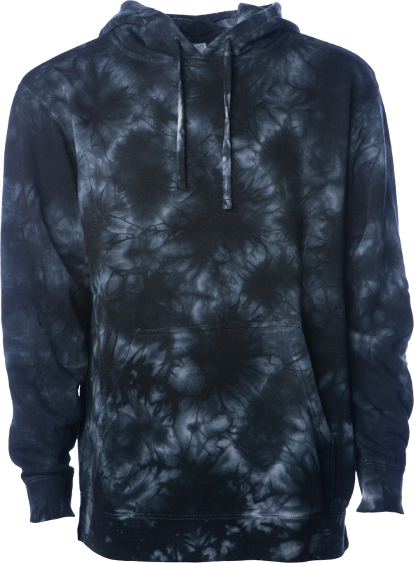 Tie-Dyed Pullover Hoodie for Men