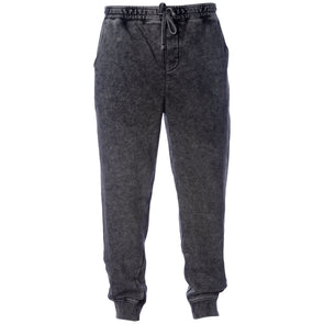 Mineral Wash Fleece Sweat Pant Joggers for Men