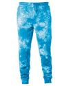 Mens Tie-Dyed Sweatpants Fleece Jogger Pants