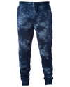 Mens Tie-Dyed Sweatpants Fleece Jogger Pants