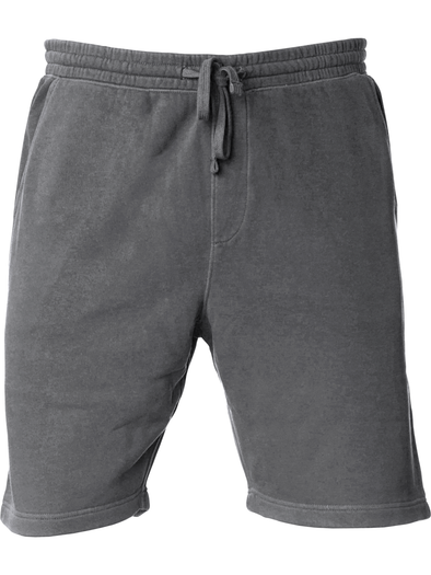 Pigment Dyed Jogger Shorts Fleece Sweatshorts for Men