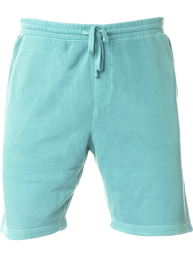 Pigment Dyed Jogger Shorts Fleece Sweatshorts for Men