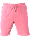 Pigment Dyed Jogger Shorts Fleece Sweatshorts for Men