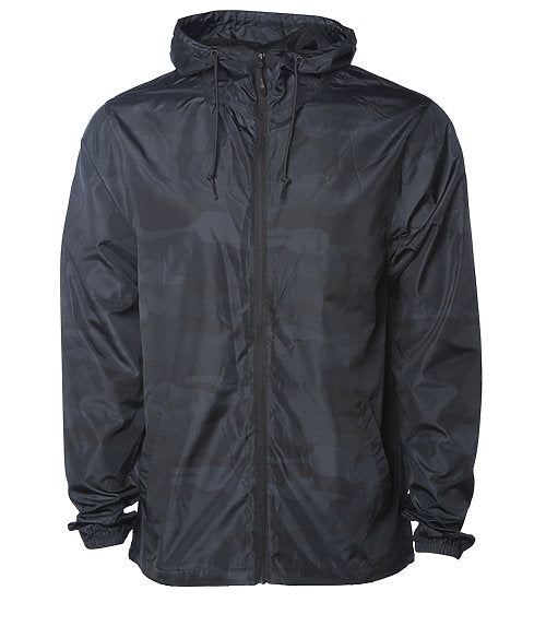 Lightweight Zip-Up Windbreaker Jacket for Men and Women – Global Blank