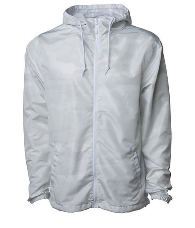 Packable Windbreaker Lightweight Hooded Wind Jacket for Women (Camouflage and 2 Tone)