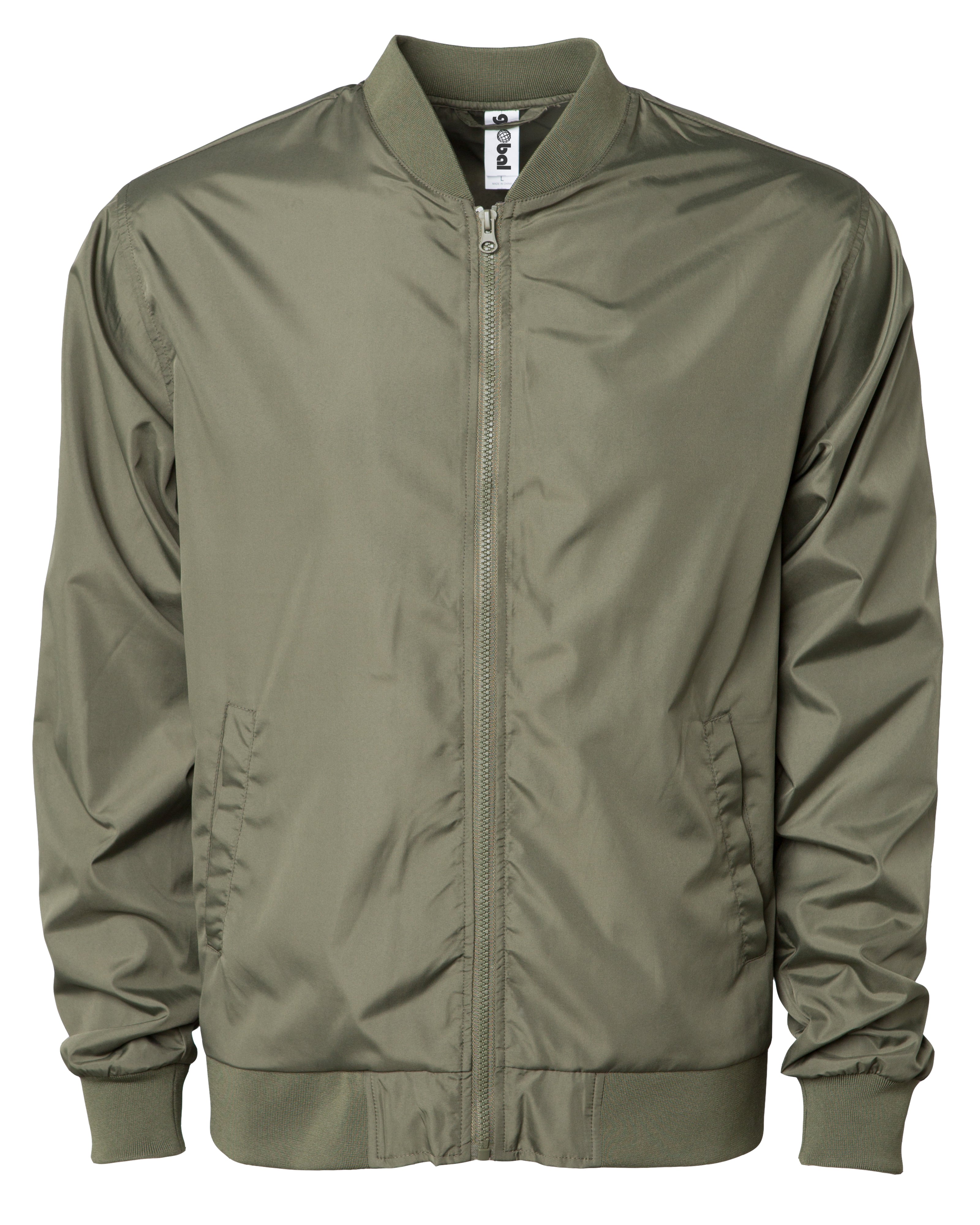 Gafeng Mens Flight Bomber Diamond Quilted Jacket Lightweight