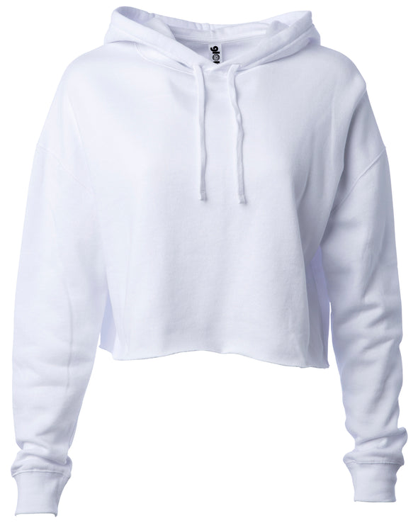 Lightweight Crop Top Pullover Hoodie for Women